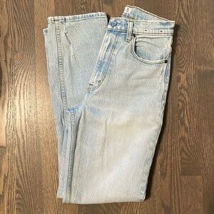 Abercrombie 90s Straight Ultra High Rise Jean